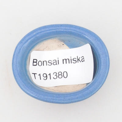 Mini bonsai miska 4,5 x 4 x 2 cm, barva modrá - 3