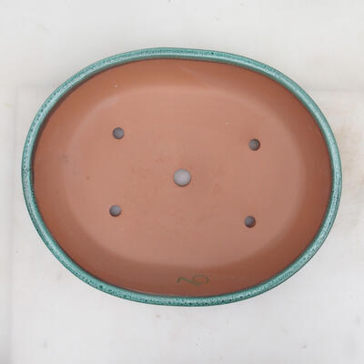 Bonsai miska 34 x 27 x 7,5 cm, barva zelená - 3