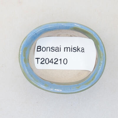 Mini bonsai miska 4 x 3,5 x 1,5 cm, barva modrá - 3