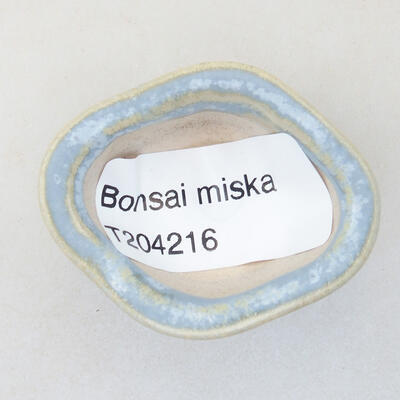 Mini bonsai miska 4 x 3 x 2 cm, barva modrá - 3
