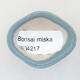 Mini bonsai miska 4 x 3 x 2 cm, barva modrá - 3/3