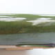 Keramická bonsai miska 23,5 x 17 x 4 cm, barva zelená - 3/3