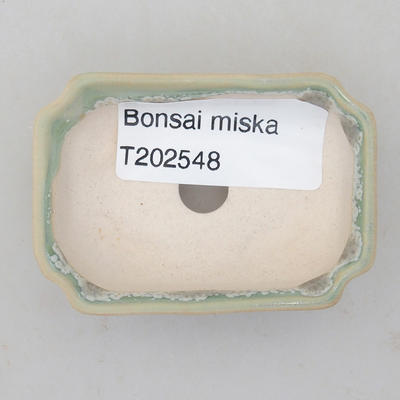 Mini bonsai miska 6 x 4 x 1,5 cm, barva zelená - 3