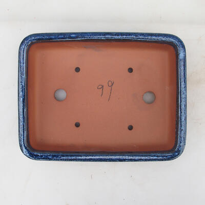 Bonsai miska 21,5 x 17 x 5,5 cm, barva modrobílá - 3