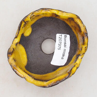 Keramická Skořápka  7,5 x 7,5 x 5 cm , barva žlutá - 3