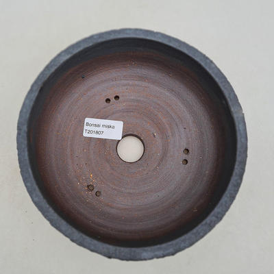Keramická bonsai miska 19,5 x 19,5 x 7 cm, barva praskaná - 3