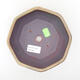 Keramická bonsai miska 15,5 x 15,5 x 6,5 cm, barva zelená - 3/3