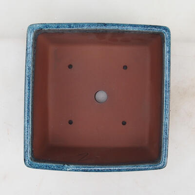 Bonsai miska 19,5 x 19,5 x 10 cm, barva modrá - 3