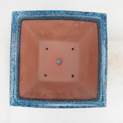 Bonsai miska 27 x 27 x 16 cm, barva modrá - 3
