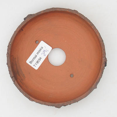 Bonsai miska 13 x 13 x 3 cm, barva režná - 3
