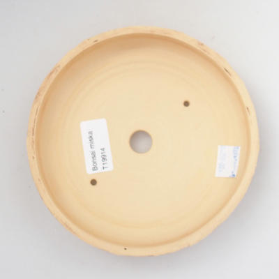Bonsai miska  15,5 x 15,5 x 5  cm, barva režná - 3