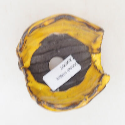Keramická Skořápka 7 x 7 x 6,5  cm , barva žlutá - 3