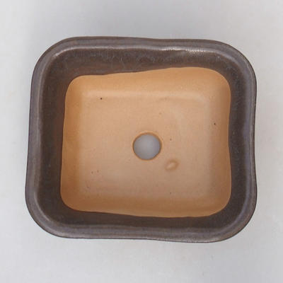 Bonsai miska H 38 - 12 x 10 x 5,5 cm, hnědá - 3
