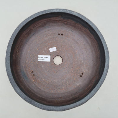 Keramická bonsai miska 26 x 26 x 8,5 cm, barva praskaná - 3