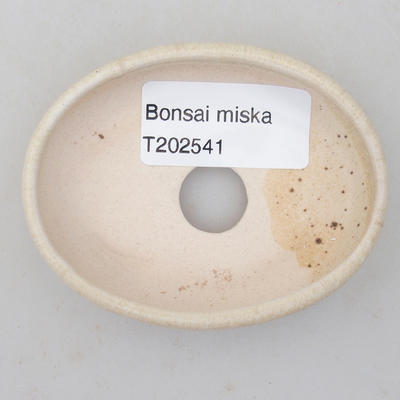 Mini bonsai miska 7,5 x 6 x 2 cm, barva béžová - 3