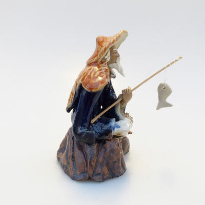 Keramická figurka - Rybář - 3