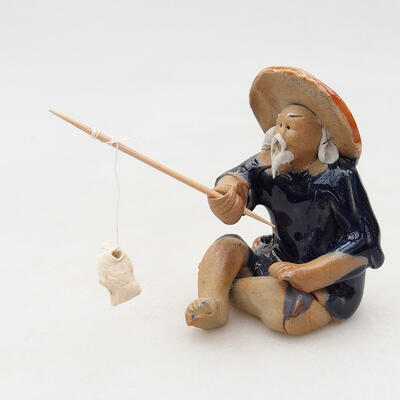 Keramická figurka - Rybář F25 - 3