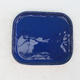 Bonsai miska + podmiska H37 - miska 14 x 12 x 7 cm, podmiska 14 x 13 x 1 cm, modrá - 3/3