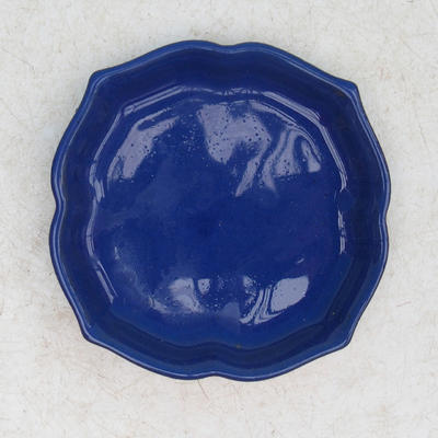 Bonsai miska + podmiska H95 - miska 7 x 7 x 4 cm, podmiska 7 x 7 x 1 cm, modrá - 3