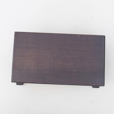 Dřevěný stolek pod bonsaje  hnědý 20 x 11 x 5,5 cm - 3