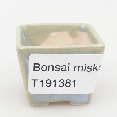 Mini bonsai miska 3,5 x 3,5 x 2,5 cm, barva modrá - 4
