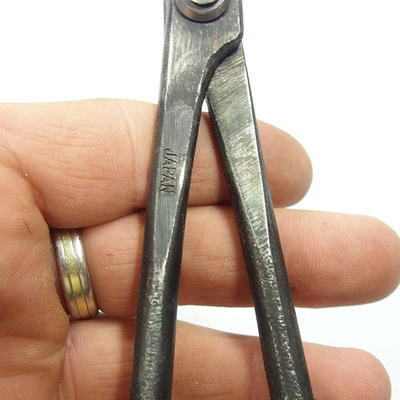 Nůžky ručně kované dlouhé  19,5 cm - 4