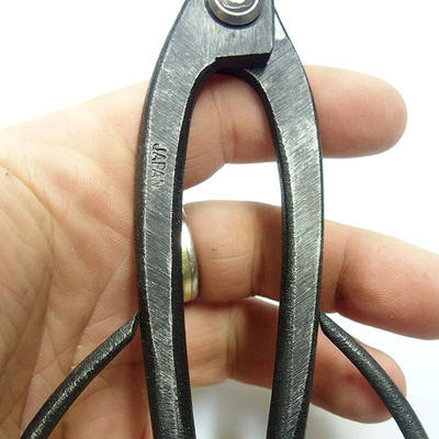 Nůžky ručně kované dlouhé  20,5 cm - 4