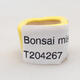Mini bonsai miska 2 x 2 x 1,5 cm, barva žlutá - 4/4