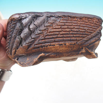 Miska pálená v peci na dřevo 1320 stupňů - 4
